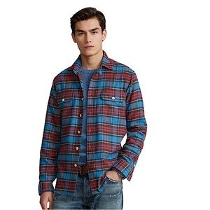 Polo by Ralph Lauren Classic Fit Performance Flannel Shirt